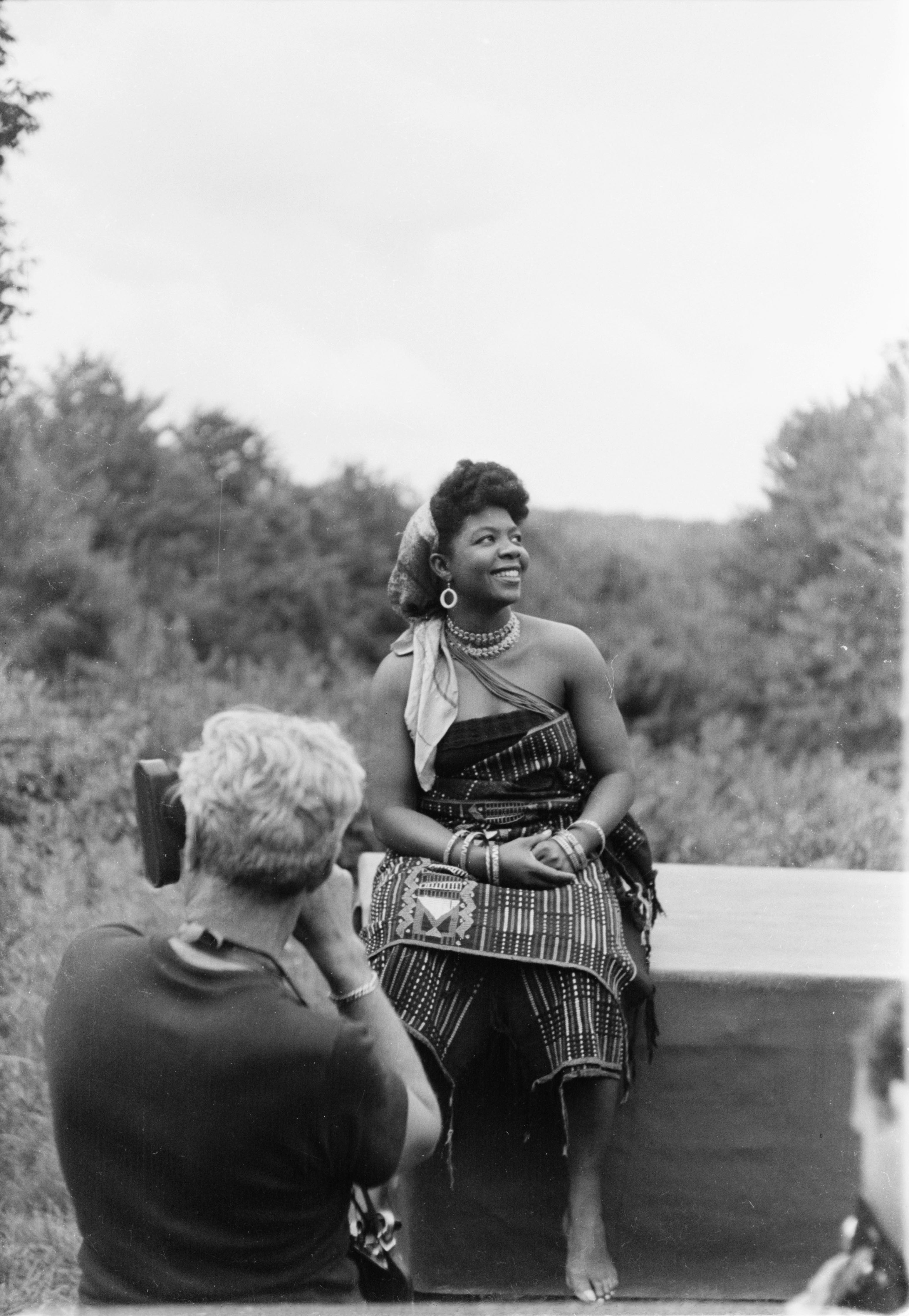 Pearl Primus and John Lindquist by John Van Lund, 1950, courtesy of Jacob's Pillow Dance Festival Archives, ©Harvard Theatre Collection